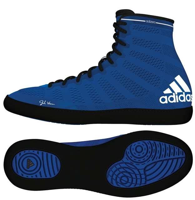 adidas adizero™ Varner Wrestling Shoes, color: Royal/Black